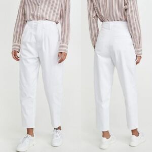 Levi's Strauss Pleated Balloon Leg off white Pants size 25